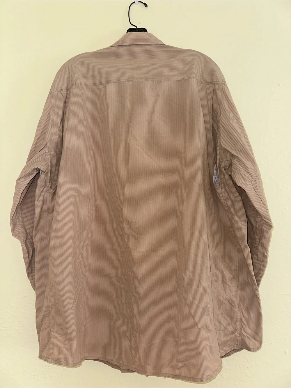 Men's Lightweight Button-Up Jacket - Dusty Rose EUC